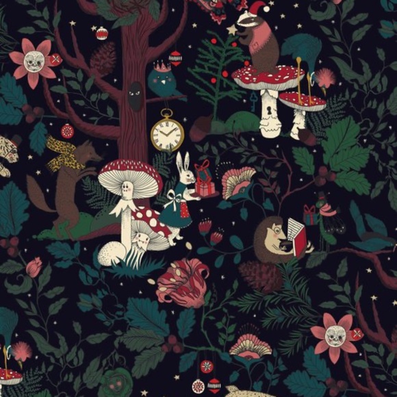 IKEA Vinter 2018 Malin Gyllensvaan Discontinued Wrapping Paper - Picture 2 of 7